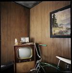 Misty Kealser; Vacation (Lunar Motel), Headless Horseman Haunted House, Ulster Park, NY, 2016; archival pigment print, 30 x 30 inches